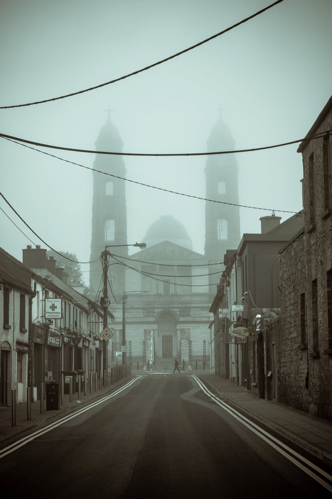 Cathedral Through The Fog